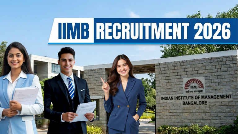 IIMB Recruitment 2026: